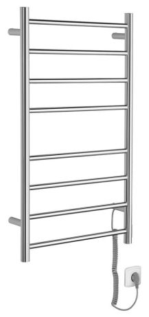 Przejdź do produktu REDONDO elektryczna suszarka na ręczniki, okrągła, 500x900 mm, 75 W, stal nierdzewna polerowana