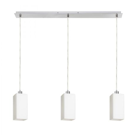 Przejdź do produktu LIZ III 80 wisząca  szkło opalowe/chrom 230V LED E27 3x15W