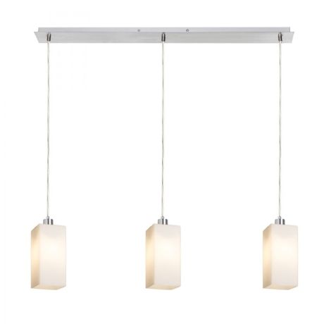 Przejdź do produktu LIZ III 80 wisząca  szkło opalowe/chrom 230V LED E27 3x15W