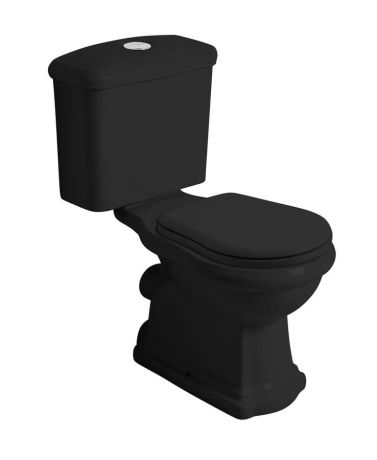 Przejdź do produktu RETRO spłuczka do kompaktu WC, czarny mat