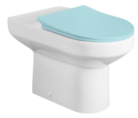 Przejdź do produktu VERMET miska do kompaktu WC, odpływ poziomy/pionowy, biały