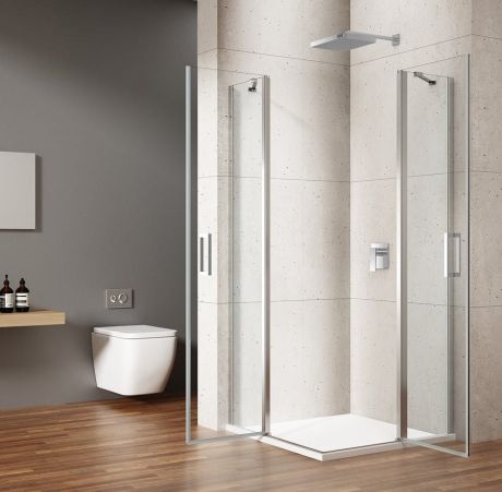 Przejdź do produktu LORO kabina prysznicowa 800x800 mm, wejście z rogu