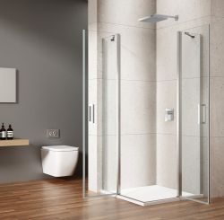 LORO kabina prysznicowa 900x900 mm, wejście z rogu