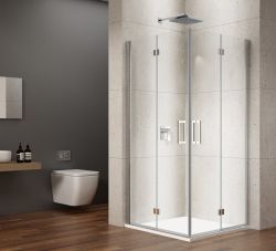 LORO kabina prysznicowa 800x800 mm, wejście z rogu