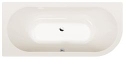 VIVA L wanna asymetryczna 175x80x47cm, ivory