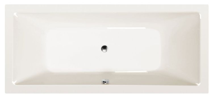 KRYSTA wanna prostokątna 180x80x39cm, ivory
