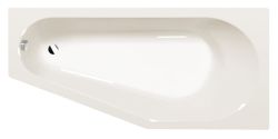 TIGRA R wanna asymetryczna 170x80x46cm, prawa, ivory
