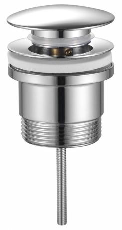 Przejdź do produktu Odpływ umywalkowy 6/4", klik-klak, duży grzybek, 10-60mm, chrom
