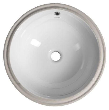 Przejdź do produktu Umywalka ceramiczna pod blat 38x38cm, biała