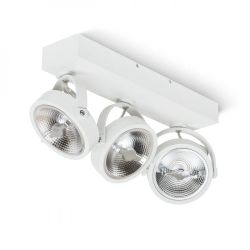 KELLY LED III DIMM ścienna biała  230V LED 3x12W 24°  3000K