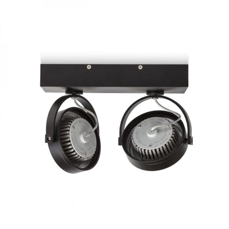 KELLY LED II DIMM ścienna czarna  230V LED 2x12W 24°  3000K