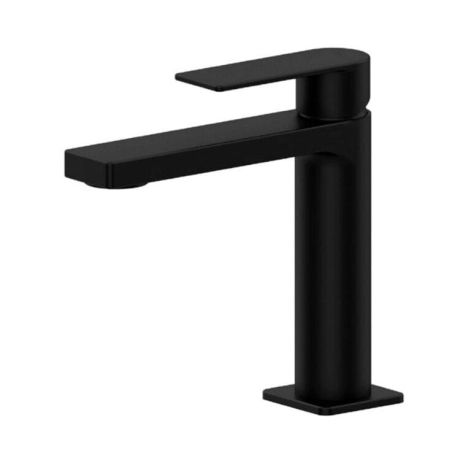 Przejdź do produktu Czarna bateria umywalkowa 17 cm, bez korka Paffoni Tango TA071NO czarny mat