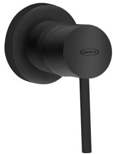 Bateria prysznicowa podtynkowa 1-drożna Paffoni Light LIG010NO70 czarny mat