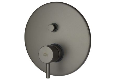 Przejdź do produktu Bateria prysznicowa podtynkowa 2-drożna Paffoni Light LIG015MG grafitowy