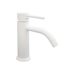 Bateria bidetowa 16 cm z korkiem klik-klak Paffoni Light LIG131KBO biały mat