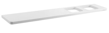 Przejdź do produktu ABELINE półka Rockstone 500mm, 2 otwory, biały mat