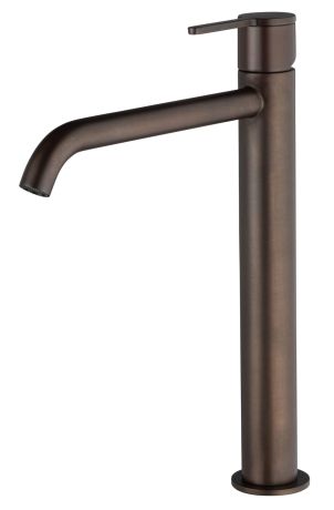 Przejdź do produktu Bateria umywalkowa wysoka 29 cm Emmevi Filo 85003BIGTS tuscan brąz szczotkowany