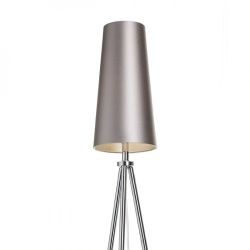 CONNY 15/30 abażur stołowy  Monaco gołębio szara/srebrene PVC  max. 23W