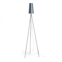 CONNY 15/30 abażur stołowy  Monaco naftowa/srebrene PVC  max. 23W