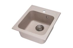 Zlewozmywak granitowy jednokomorowy 41x47 cm Darfor DG011 DG011 beż