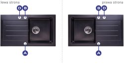 Rozmieszczenie otworów DG015