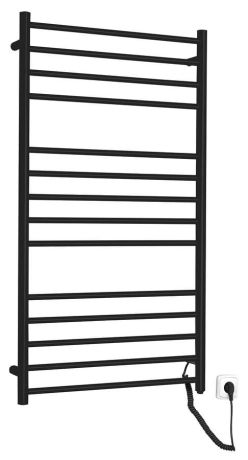 Przejdź do produktu REDONDO elektryczna suszarka na ręczniki, okrągła, 630x1160 mm, 130 W, czarny