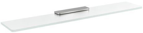 Przejdź do produktu Półka szklana 600mm, chrom/szkło mleczne