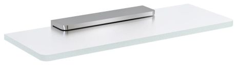 Przejdź do produktu Półka szklana 200mm, chrom/szkło mleczne