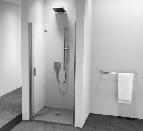 Przejdź do produktu ZOOM drzwi prysznicowe do wnęki 700 mm, lewe, szkło czyste
