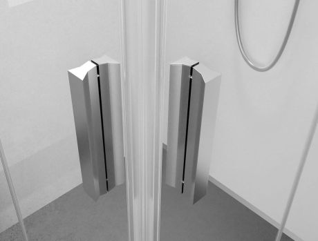 Przejdź do produktu ZOOM kabina prysznicowa 800x900mm, wejście z rogu