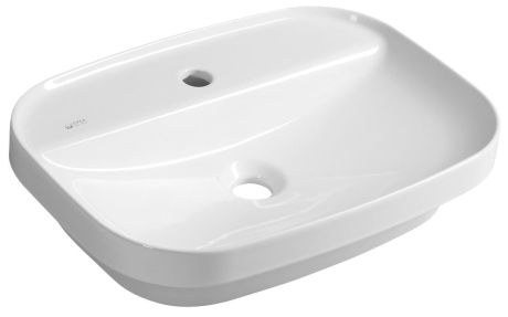 Przejdź do produktu INFINITY umywalka wpuszczana w blat, 55x40cm, biały