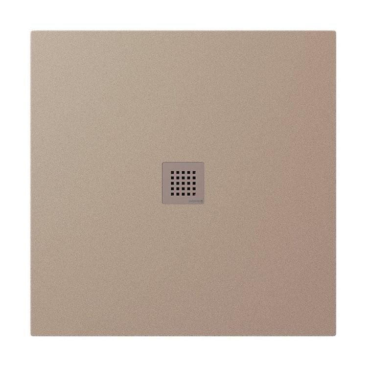 TRENECA brodzik kompozytowy z możliwością docinania 90x90cm, beżowy mat