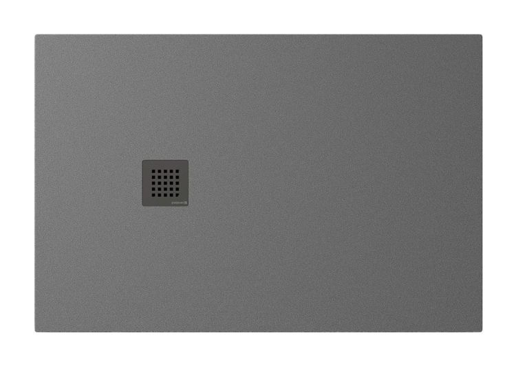 TRENECA brodzik kompozytowy z możliwością docinania 120x80cm, szary mat