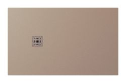 TRENECA brodzik kompozytowy z możliwością docinania 130x80cm, beżowy mat