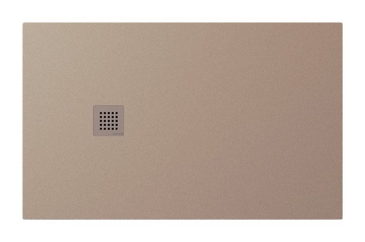 TRENECA brodzik kompozytowy z możliwością docinania 130x80cm, beżowy mat