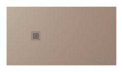 TRENECA brodzik kompozytowy z możliwością docinania 150x80cm, beżowy mat