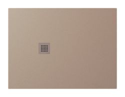TRENECA brodzik kompozytowy z możliwością docinania 120x90cm, beżowy mat