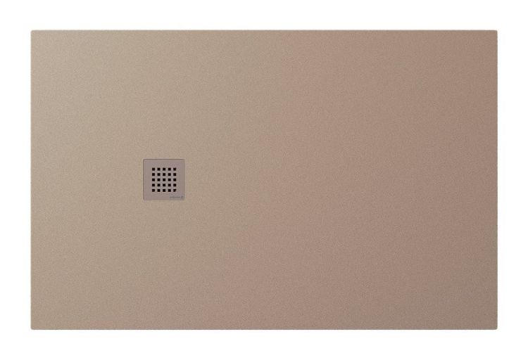 TRENECA brodzik kompozytowy z możliwością docinania 140x90cm, beżowy mat