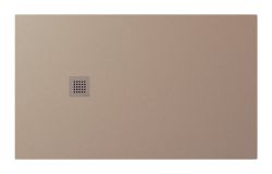 TRENECA brodzik kompozytowy z możliwością docinania 150x90cm, beżowy mat