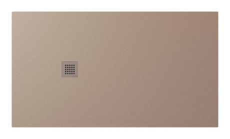 Przejdź do produktu TRENECA brodzik kompozytowy z możliwością docinania 160x90cm, beżowy mat