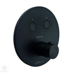Bateria termostatyczna 2-drożna Paffoni CPT018NO czarny mat