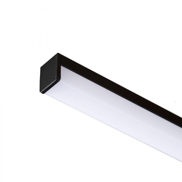 LED PROFILE H natynkowy 1m aluminium anodowane/akryl mat