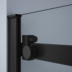 DRAGON BLACK kabina prysznicowa 1300x900mm wariant L/P