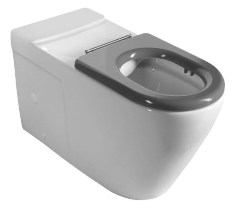 Przejdź do produktu MEDIC RIMLESS misa do kompaktu WC, odpływ poziomy/pionowy, biały