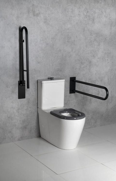 DARIO RIMLESS komplakt WC, odpływ poziomy/pionowy, biały