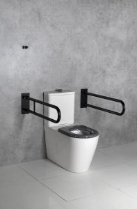 DARIO RIMLESS komplakt WC, odpływ poziomy/pionowy, biały