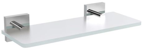 Przejdź do produktu X-SQUARE półka szklana 200mm, chrom/szkło mleczne