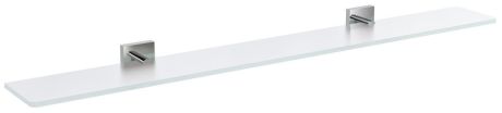 Przejdź do produktu X-SQUARE półka szklana 900mm, chrom/szkło mleczne