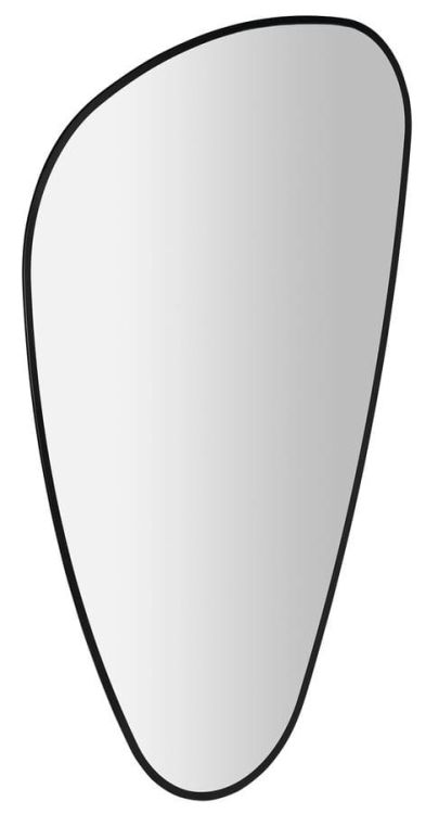 ELENA lustro podświetlane LED 20W, 68x96cm, czarny mat