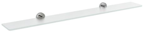 Przejdź do produktu X-ROUND półka szklana 800mm, chrom/szkło mleczne